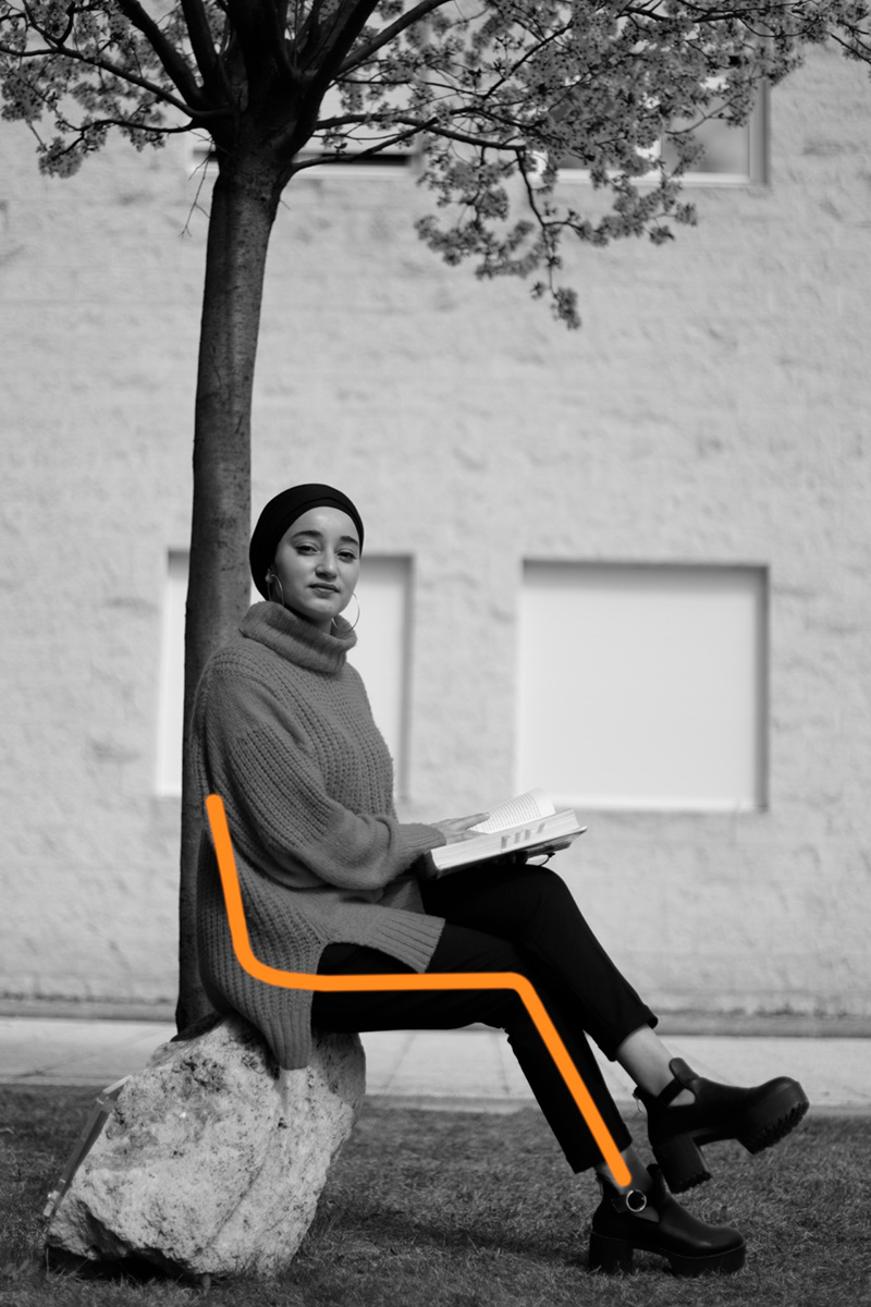 Imane, The poses of the soul, 2019