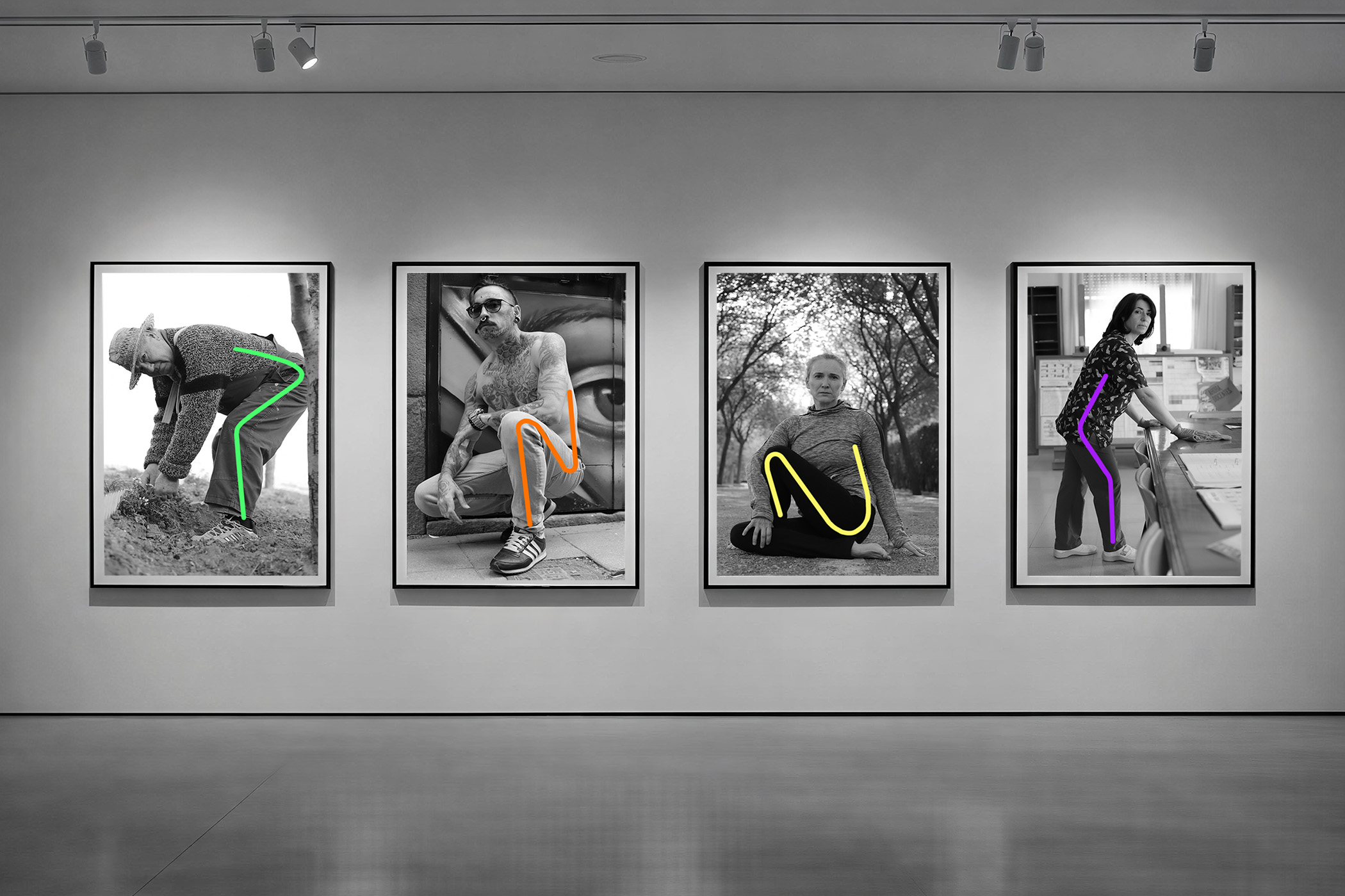 imagen exposición obras alba mozas