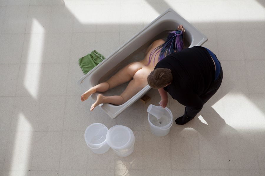 performance luba de alba mozas y luis utrillas