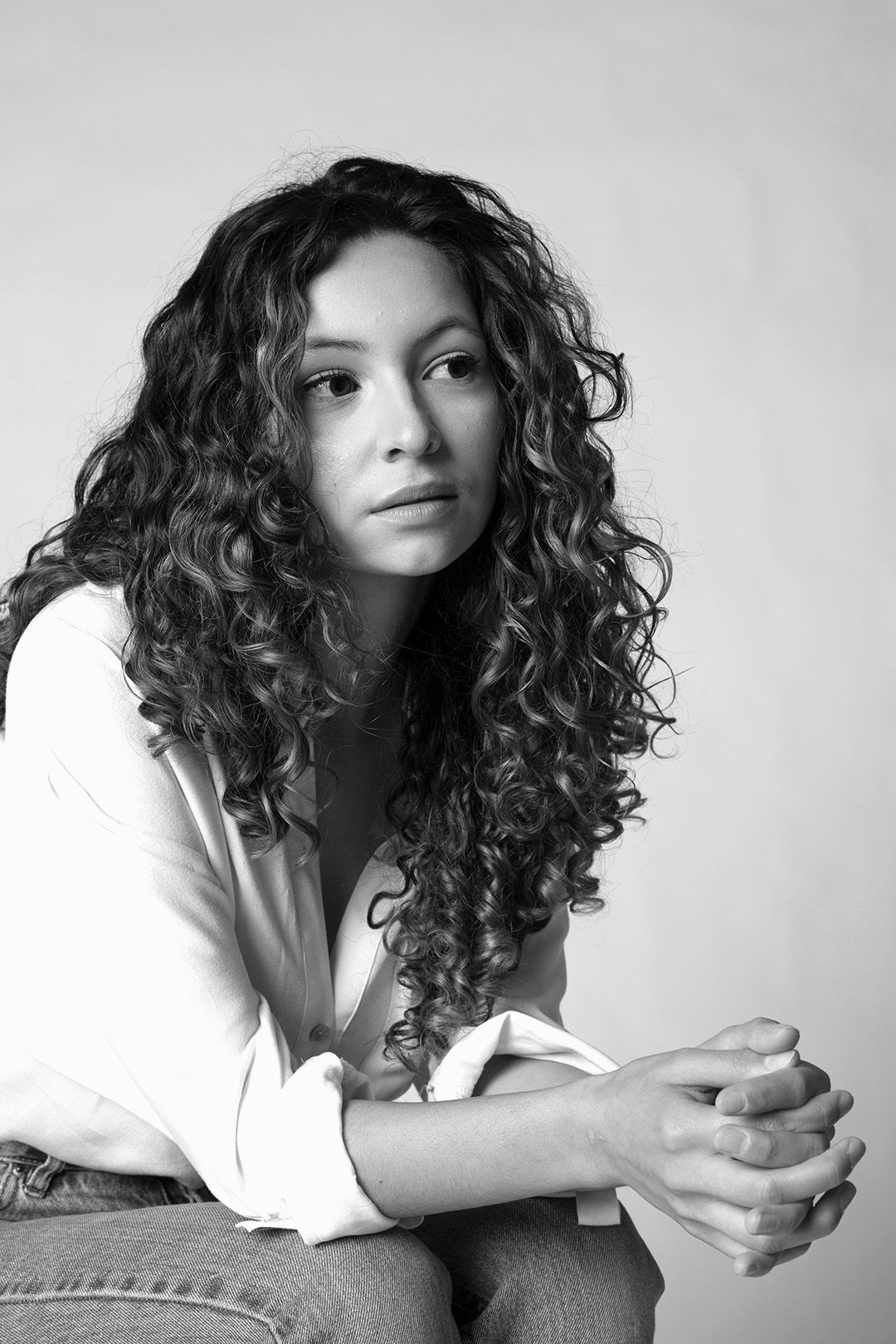 Sesión de fotos para actores profesionales en Teruel con retrato creativo para book actoral.