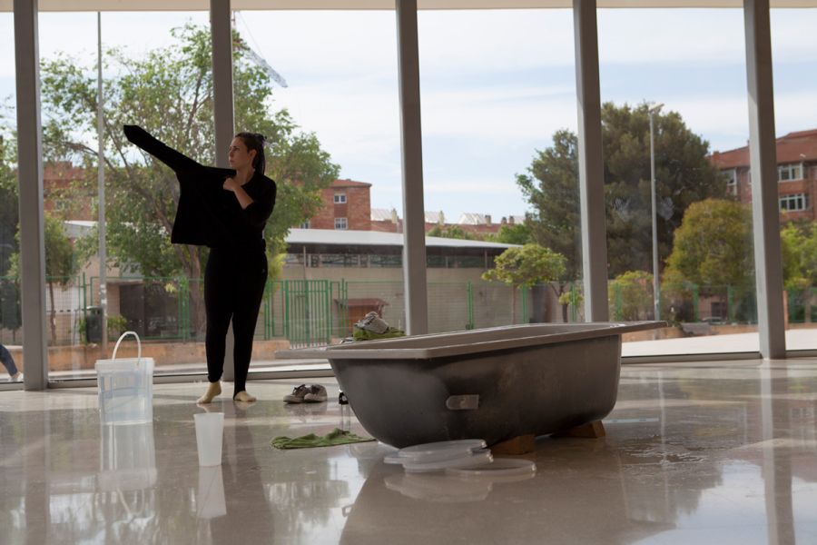 performance luba de alba mozas y luis utrillas